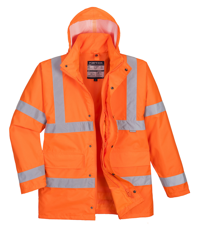 4 In 1 Hi-Viz Traffic Coat